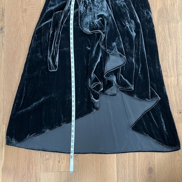 NWOT PRIVACY PLEASE Krause Dress - Classic Velvet Wrap Around Dress - Small - Picture 10 of 15